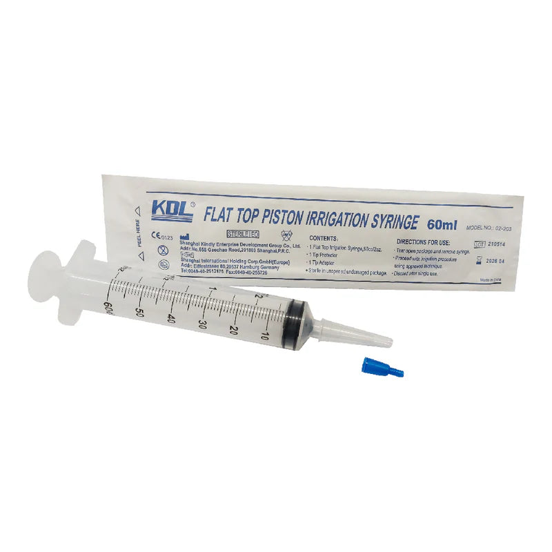 KDL 餵食直咀針筒 (附接駁咀) (3種容量可選)