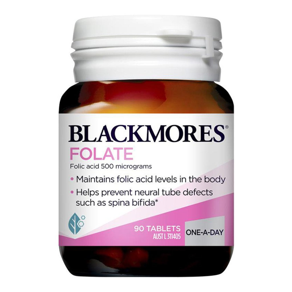 澳洲 BLACKMORES 葉酸片 90粒(到期日:2028年8月)