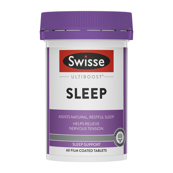澳洲 SWISSE 睡眠片配方 60片 (到期日:27年12月)