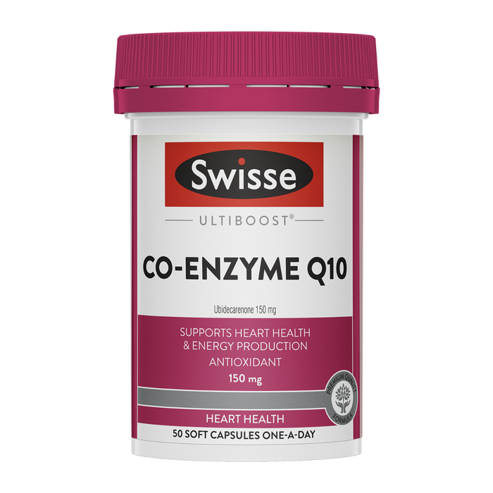 澳洲 SWISSE Co-Enzyme 輔酶Q10 150MG 50粒 (到期日:28年9月)