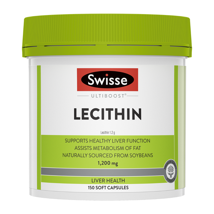 澳洲 SWISSE Lecithin 大豆卵磷脂150粒 (到期日:27年10月)