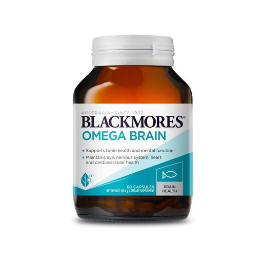 澳洲 BLACKMORES 澳佳寶 DHA深海魚油膠囊 60粒(到期日:2028年11月)
