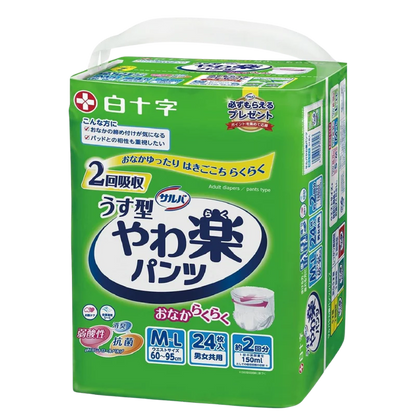 日本喜舒樂紙尿褲中碼(薄裝)-中碼/大碼