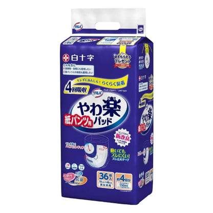 日本喜舒樂日用片芯-4回吸收（36片/包）