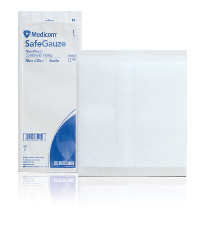 Medicom SafeGauze 無紡合併敷料 - 已滅菌 獨立包裝 （4種尺寸可選）