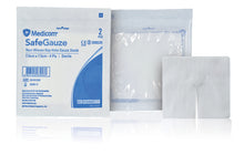 Medicom SafeGauze Y型孔喉管專用無紡紗布 - 已滅菌 -7.5 x 7.5 厘米【造口專用】