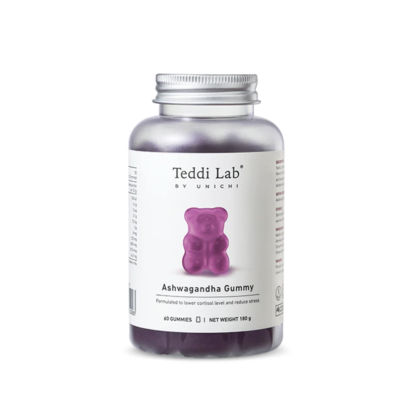 澳洲 Unichi Ashwagandha 南非醉茄小熊軟糖60粒 (到期日：28年4月）