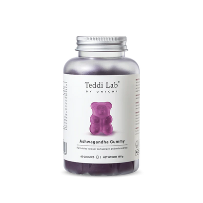 澳洲 Unichi Ashwagandha 南非醉茄小熊軟糖60粒 (到期日：28年4月）