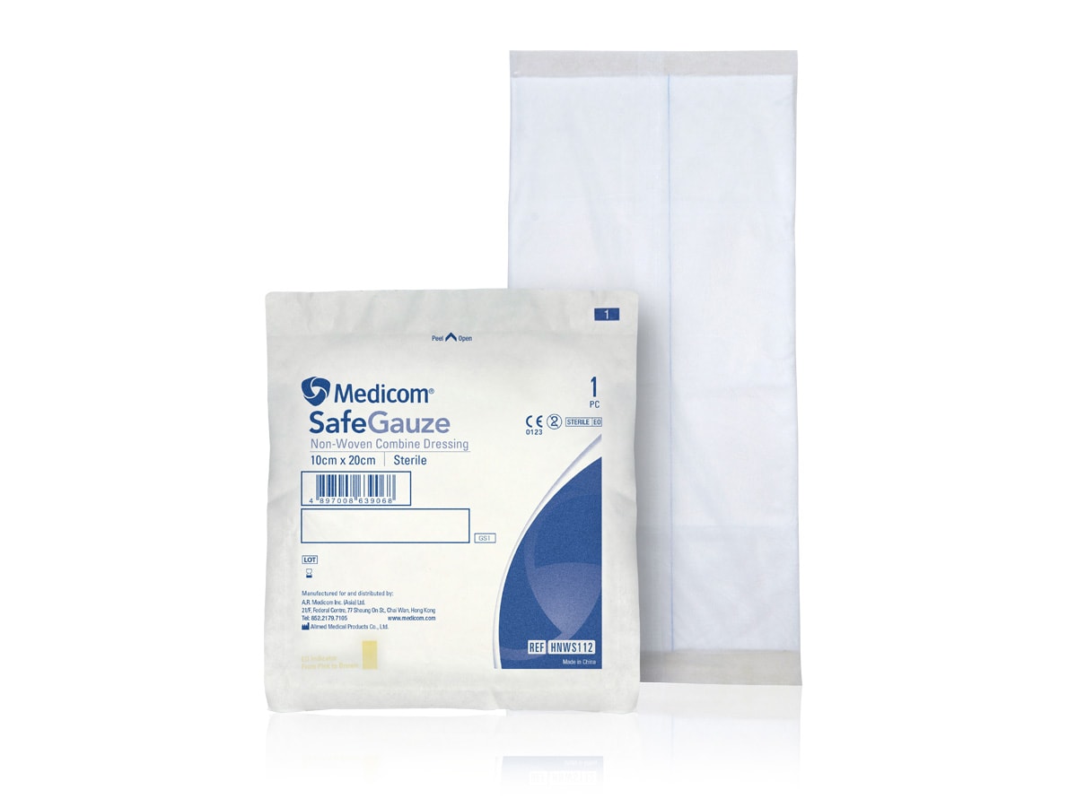 Medicom SafeGauze特強吸滲消毒無紡紗布（1片/包）【4個尺寸】