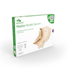 瑞典 Molnlycke Mepilex Border Sacrum 有邊型骶尾敷料貼  (1盒5片)