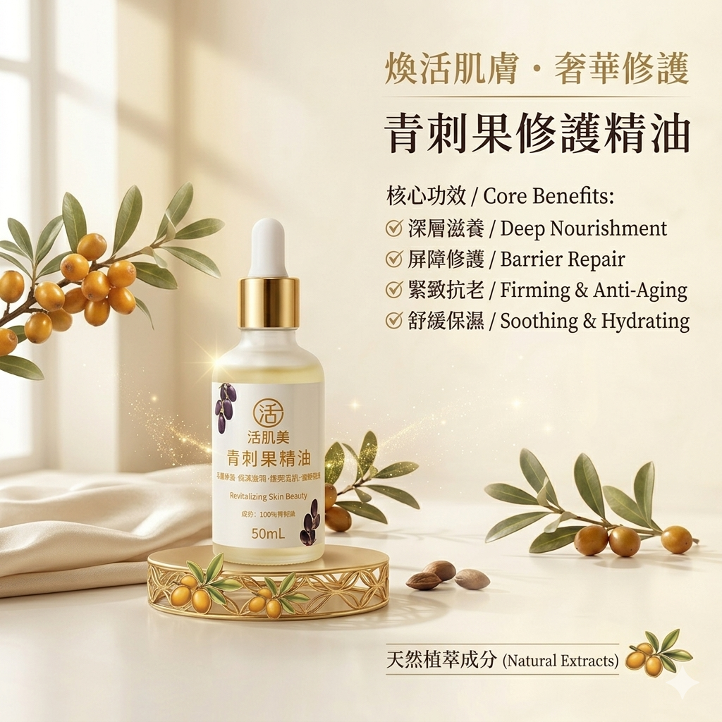 活肌美 青刺果精油 （50mL)