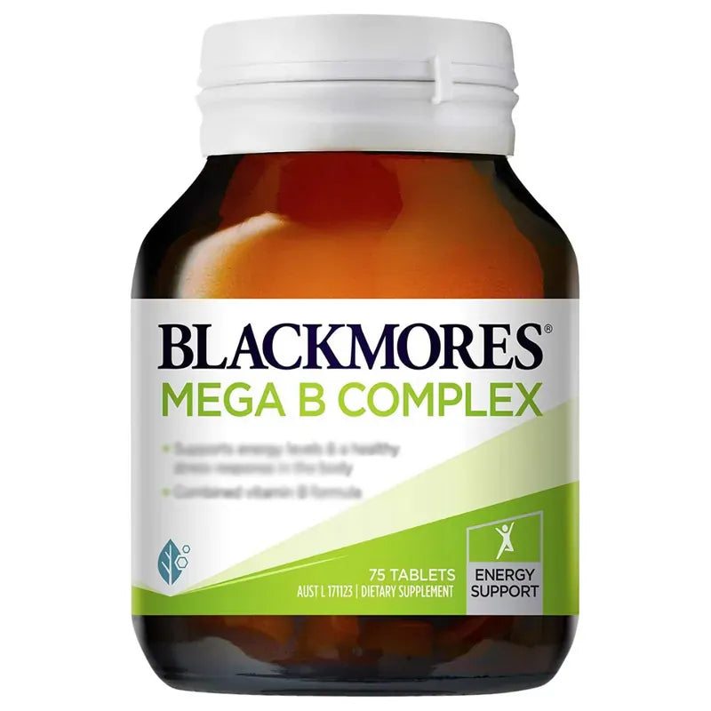 澳洲 BLACKMORES 維生素B族 強效紓壓配方 75粒（到期日：2027年9月）