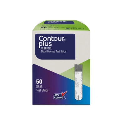 Contour PLUS 血糖試紙 （1盒50片）