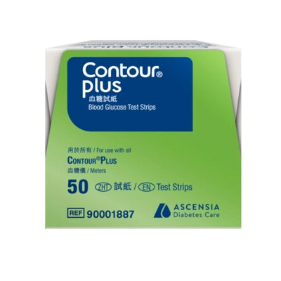 Contour PLUS 血糖試紙 （1盒50片）
