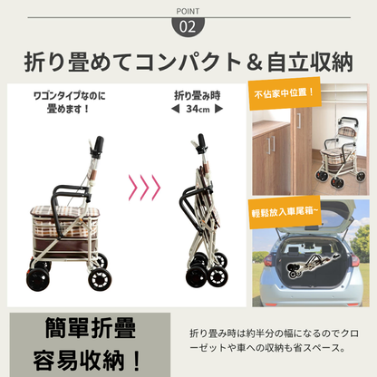 【超輕便 大容量】日本購物車