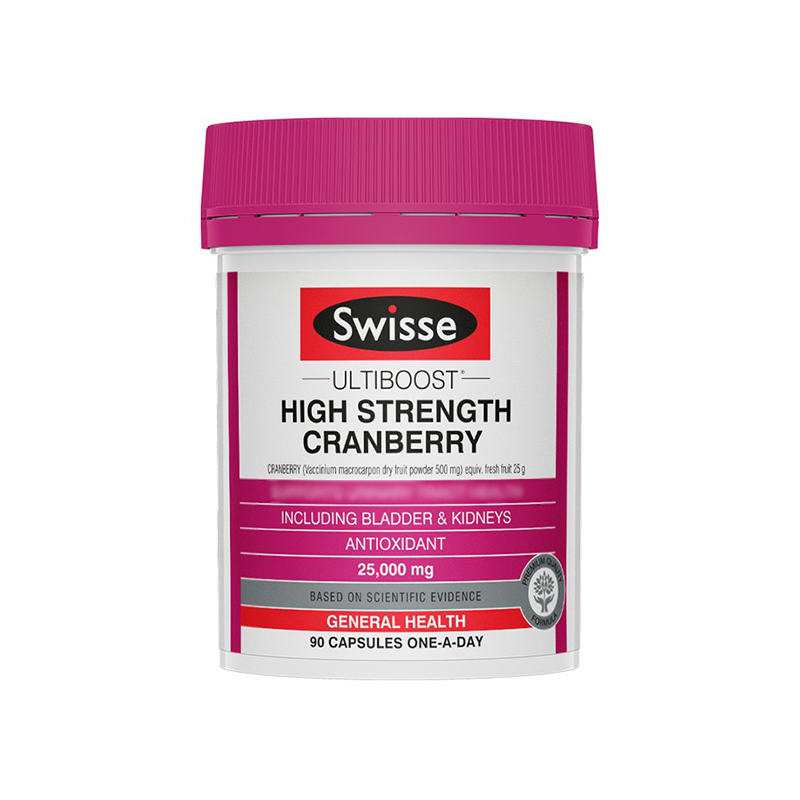 澳洲 SWISSE 蔓越莓90粒(中蔓)