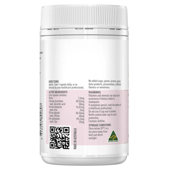 澳洲 Healthy Care 膠原蛋白護髮護膚膠囊100粒（到期日：28年6月）