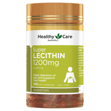 澳洲 Healthy Care Super Lecithin 卵磷脂膠囊1200mg -100粒 (到期日：28年4月)