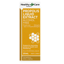 澳洲 Healthy Care Propolis Liquid Extract 無酒精 蜂膠滴劑 25ml （到期日：27年11月)