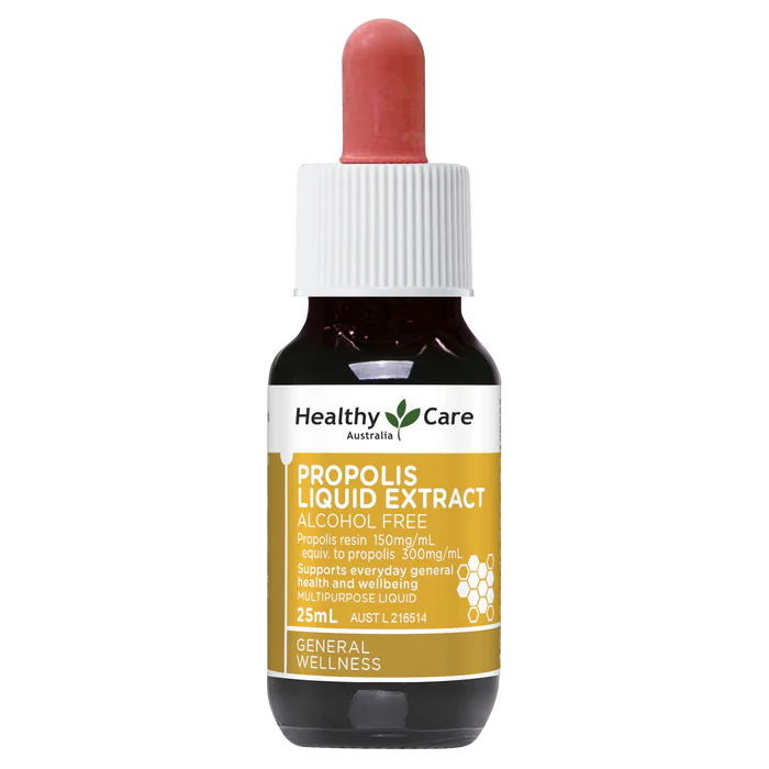 澳洲 Healthy Care Propolis Liquid Extract 無酒精 蜂膠滴劑 25ml （到期日：27年11月)