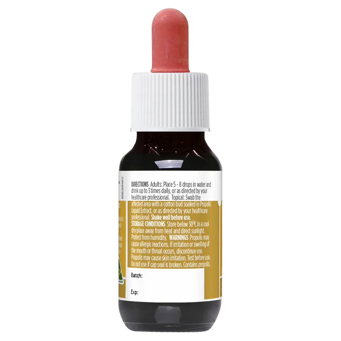 澳洲 Healthy Care Propolis Liquid Extract 無酒精 蜂膠滴劑 25ml （到期日：27年11月)