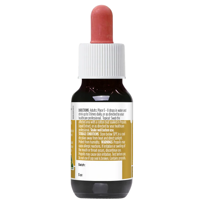 澳洲 Healthy Care Propolis Liquid Extract 無酒精 蜂膠滴劑 25ml （到期日：27年11月)
