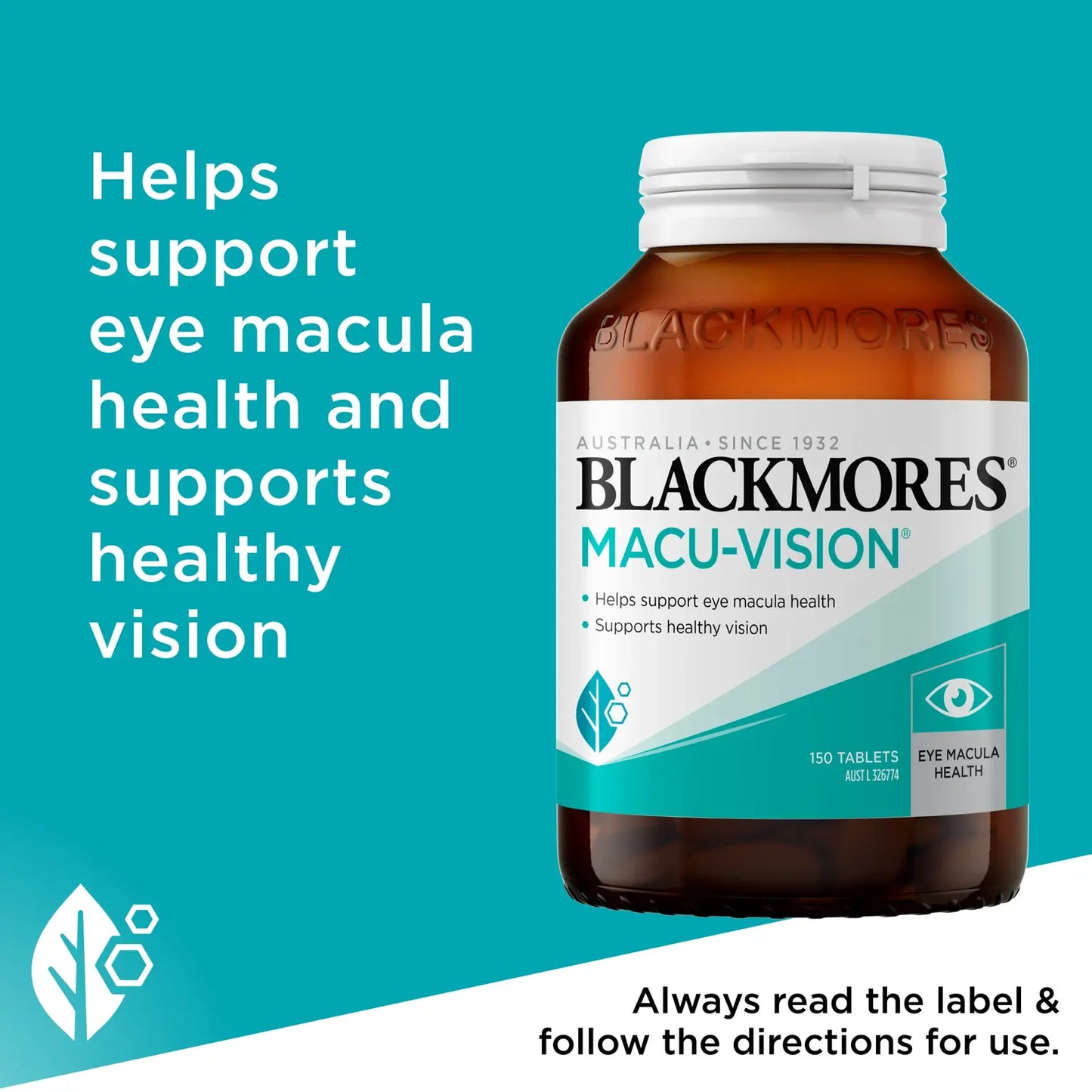 澳洲 BLACKMORES 澳佳寶 抗氧化護眼寧150粒（到期日：2028年8月）