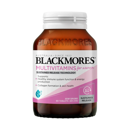 澳洲 BLACKMORES 澳佳寶 Multivitamin for Women 女士複合維生素90片（到期日：2027年11月）