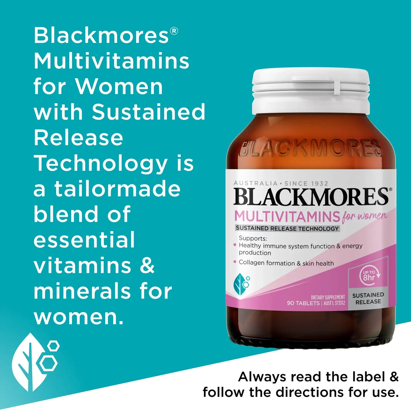澳洲 BLACKMORES 澳佳寶 Multivitamin for Women 女士複合維生素90片（到期日：2027年11月）