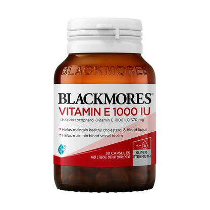 澳洲 BLACKMORES 維生素E1000IU 100粒（到期日：2029年6月）
