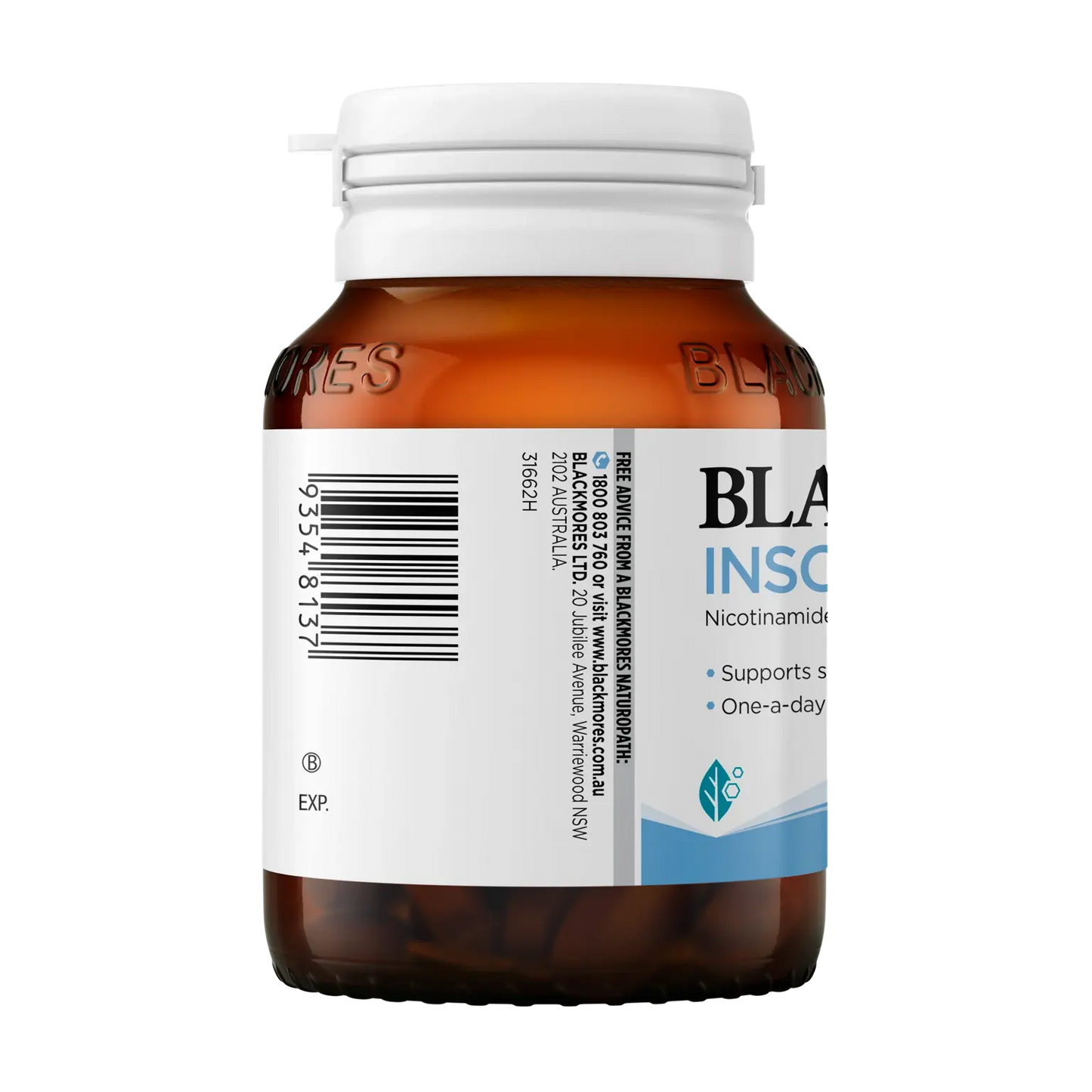 澳洲 BLACKMORES 煙酰胺煥白修護精華 60片（到期日：2028年5月）