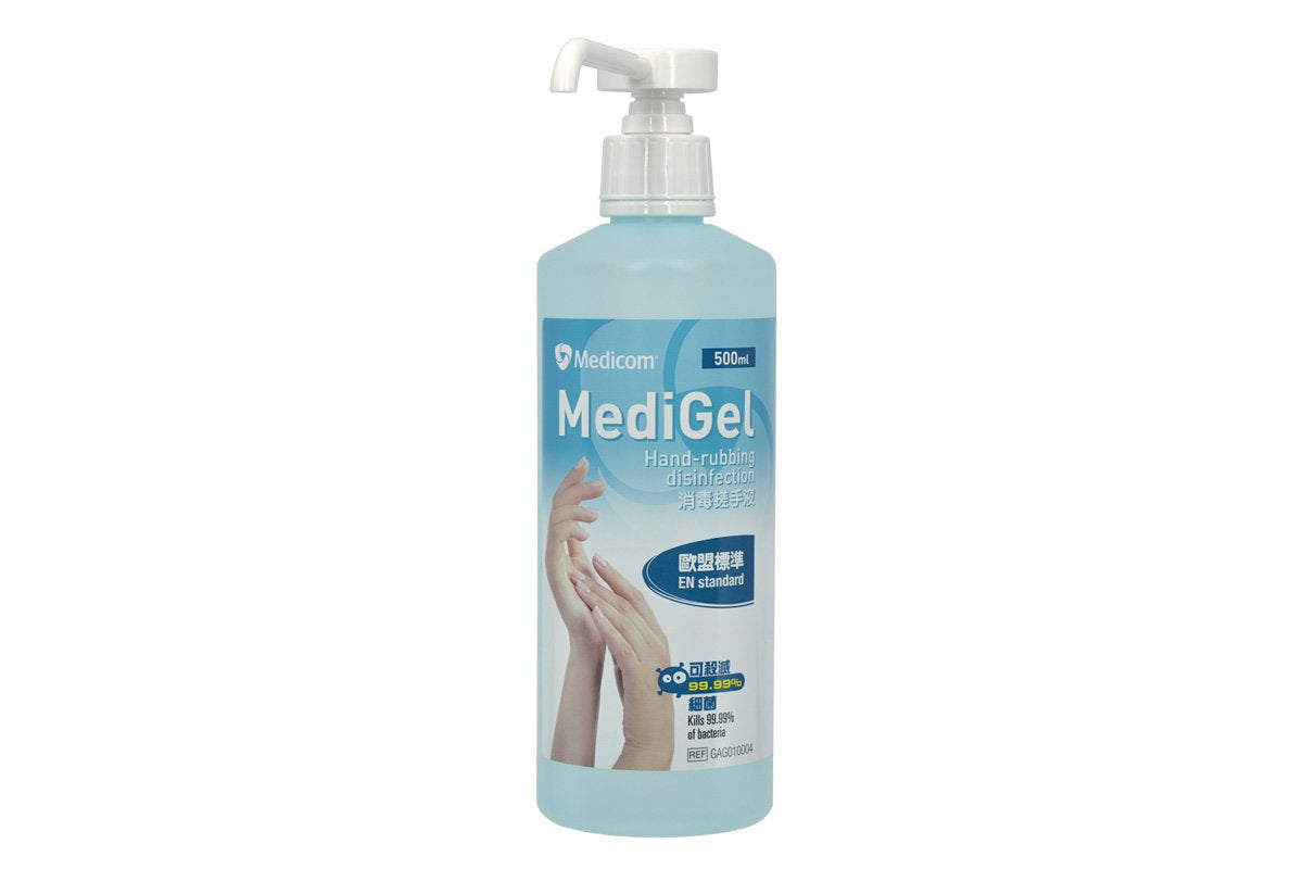 Medicom Medigel 酒精搓手液 -500ml (啫喱狀)