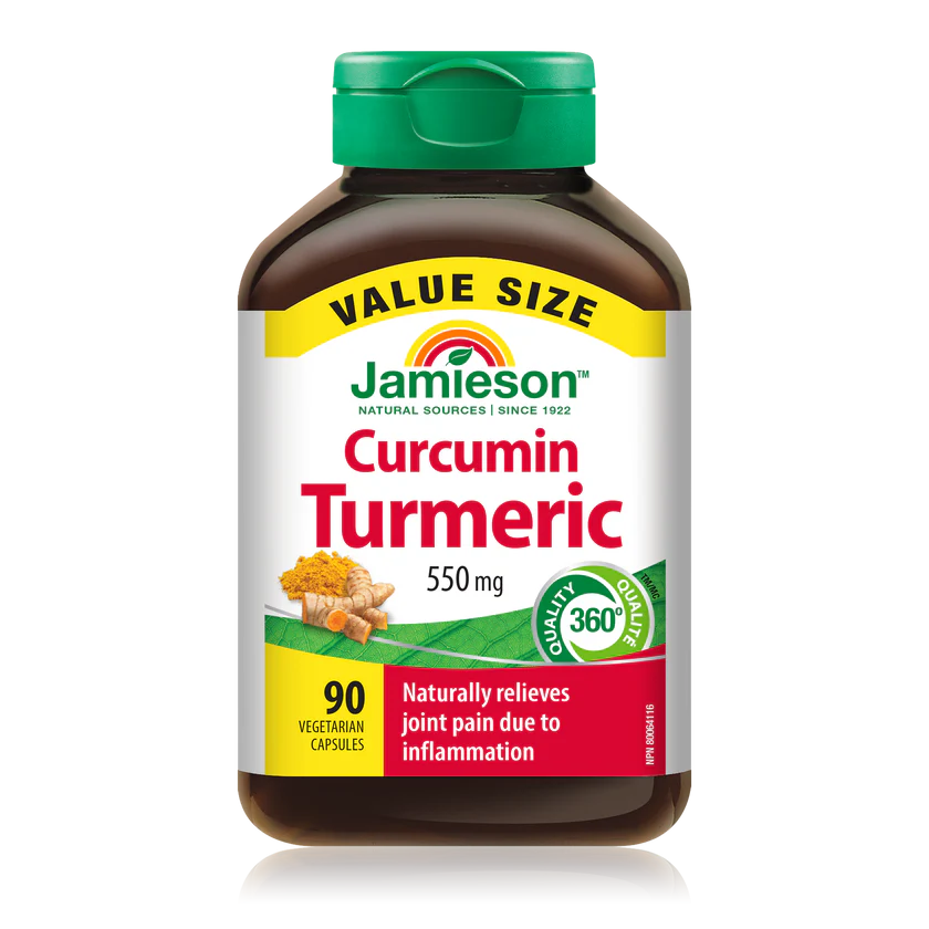 JAMIESON CURCUMIN  薑黃素550MG 90粒（到期日：28年9月）