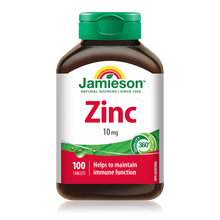 JAMIESON 鋅片 10mg 100粒（到期日：29年10月）