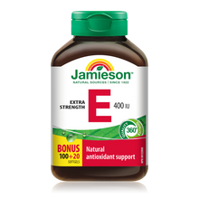 JAMIESON天然維他命E 400IU  120粒（到期日：28年6月）