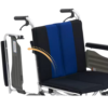 [Functional] Japan MIKI Push Wheelchair - Narrow Wheels, 17-inch Seat Width (Thickened Cushion)