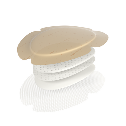 瑞典 Molnlycke Mepilex Border Flex Oval 有邊型泡沫敷料貼 (1盒5片)