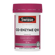 澳洲 SWISSE Co-Enzyme 輔酶Q10 150MG 50粒 （到期日：28年9月）