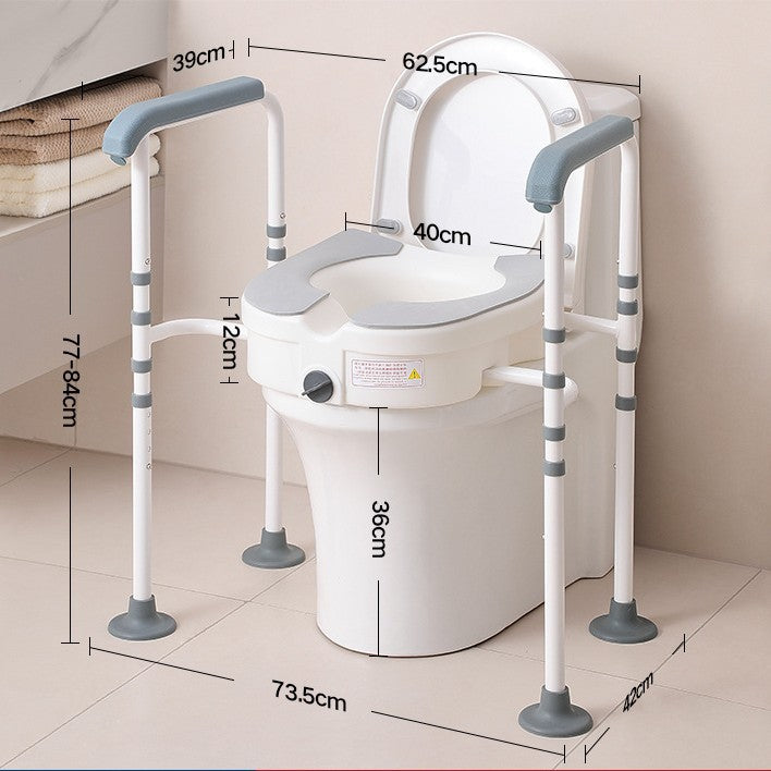 【扶手高度可調】廁所扶手加高器